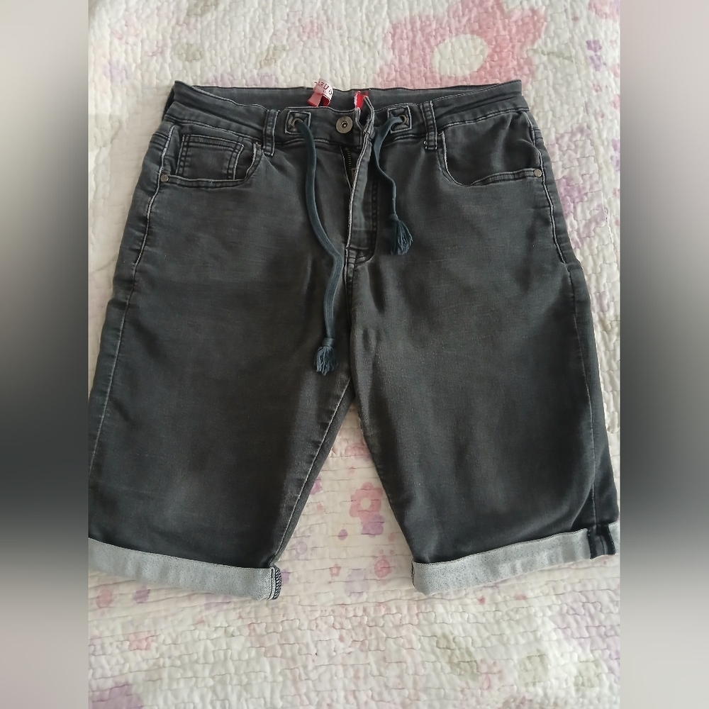 Guess Dark Gray Jean Shorts